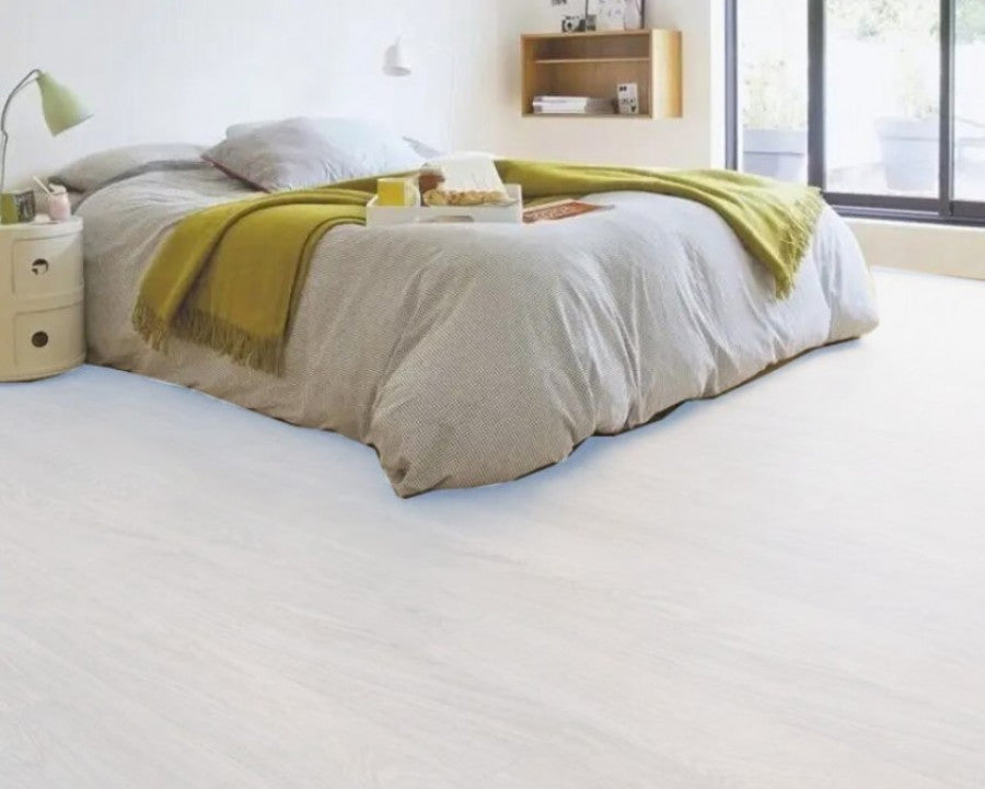 Unilin pvc satijn eik wit €12,95m2