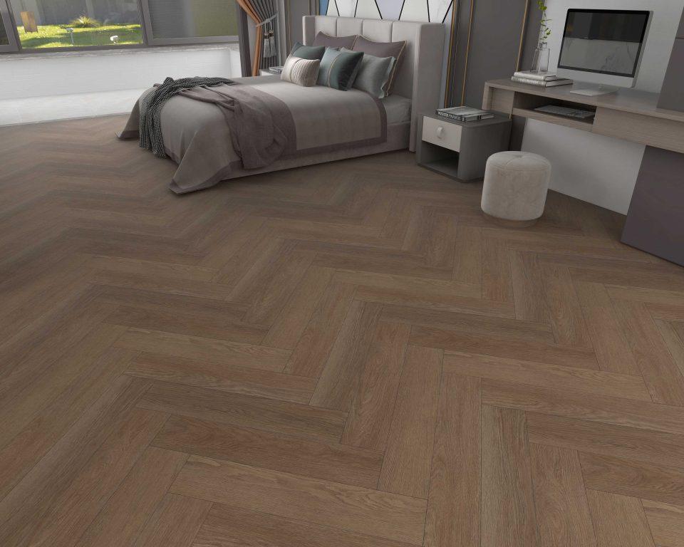 Wood WALNUT OAK visgraat click