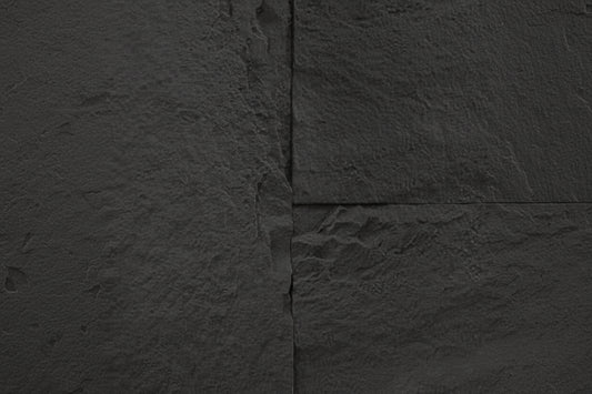 XL 3D Wandpanelen Rockstone ANTRACIET