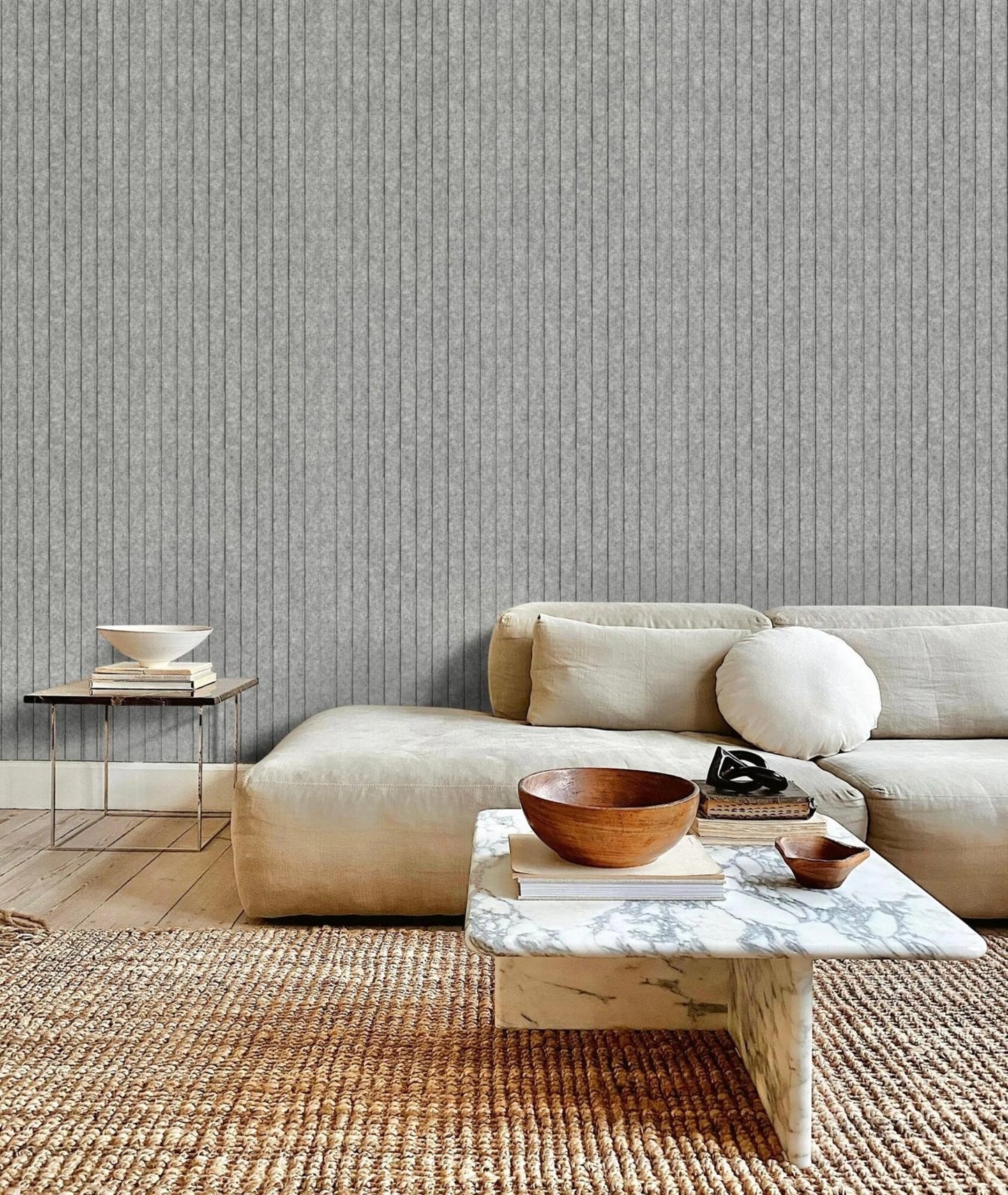 Viltpaneel Licht Grijs